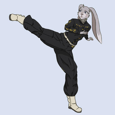 OC with Tokyo Revengers uniform